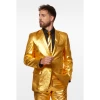 OppoSuits Groovy Gold Mens Suit