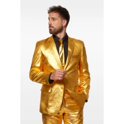 OppoSuits Groovy Gold Mens Suit