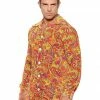 Underwraps Hippie Groovy Go Go Mens Shirt Costumes