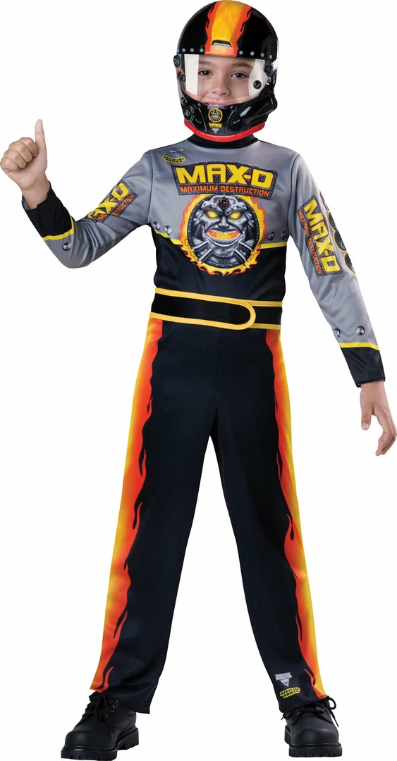 InCharacter Costumes Boy's Monster Jam Max D Costume & Mask 3 InCharacter Costumes Boy's Monster Jam Max D Costume & Mask