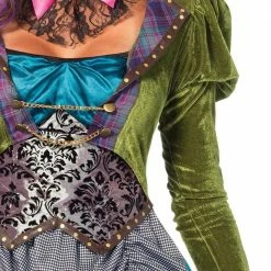 Leg Avenue Women's Deluxe Mad Hatter Adult Costume 10 Leg Avenue Women's Deluxe Mad Hatter Adult Costume