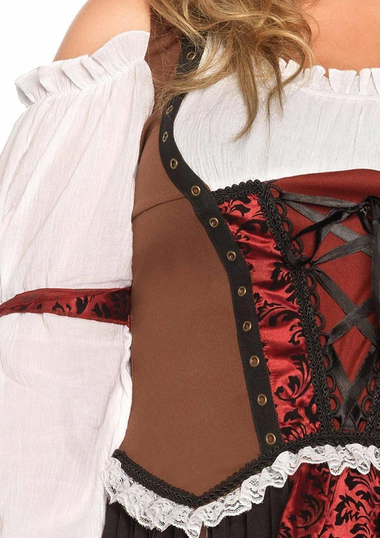 Leg Avenue Costumes Women's Plus Size Ruthless Pirate Wench Costume 6 Leg Avenue Costumes Women's Plus Size Ruthless Pirate Wench Costume