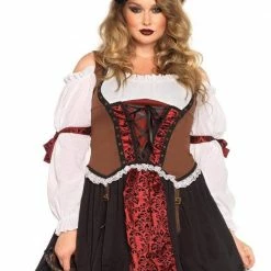 Leg Avenue Costumes Women's Plus Size Ruthless Pirate Wench Costume