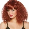 Dreamgirl Auburn Mid-length Beach Wave Women's Wig Wigs & Beards 2 Dreamgirl Auburn Mid-length Beach Wave Women's Wig Wigs & Beards
