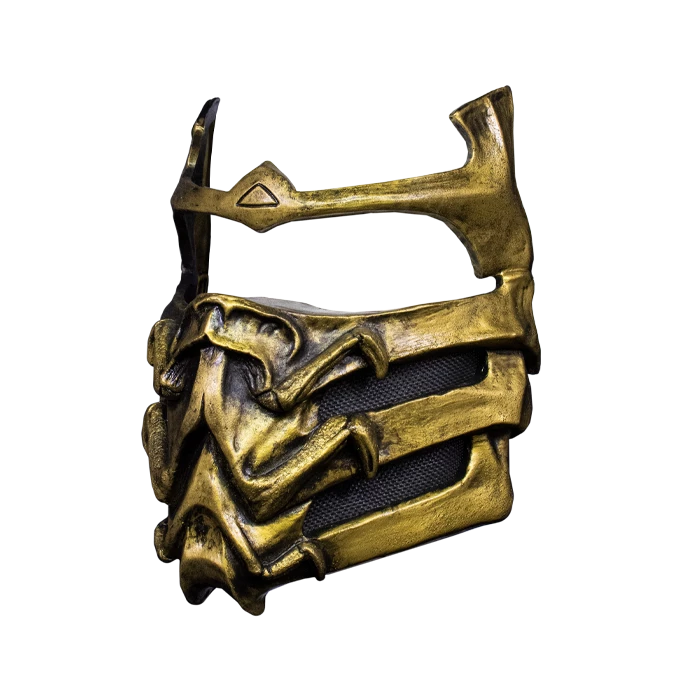 Trick Or Treat Studios Mortal Kombat Scorpion Mask Video Game Costumes 4 Trick Or Treat Studios Mortal Kombat Scorpion Mask Video Game Costumes