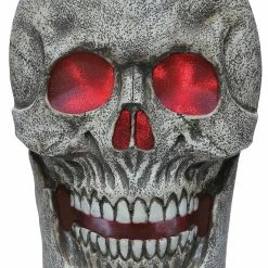 Seasonal Visions Decorations & Props Light-up Skull With Sound
