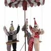 Seasonal Visions Decorations & Props Animated Clown Go-Round Prop