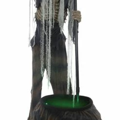Seasonal Visions Animated Cauldron Creeper Prop 6 Foot Decorations & Props
