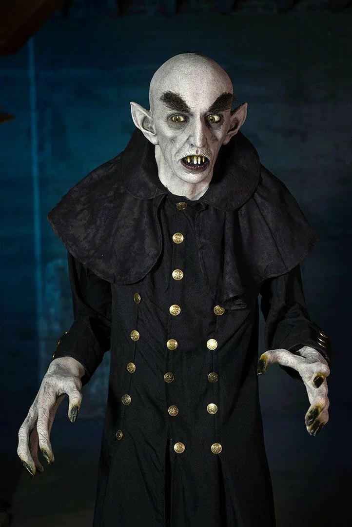 Distortions Decorations & Props Nosferatu Legend 6 Feet Standing Vampire Count Orlok Prop 5 Distortions Decorations & Props Nosferatu Legend 6 Feet Standing Vampire Count Orlok Prop