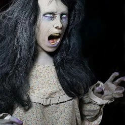 Distortions Nightfright 5 Feet Zombie Girl Halloween Prop
