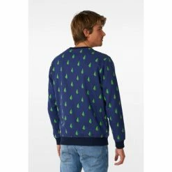 OppoSuits Suits & Blazers TreeDee, Blue Adult Mens Christmas Sweater 8 OppoSuits Suits & Blazers TreeDee, Blue Adult Mens Christmas Sweater