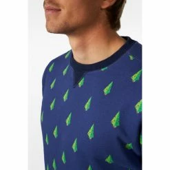 OppoSuits Suits & Blazers TreeDee, Blue Adult Mens Christmas Sweater 9 OppoSuits Suits & Blazers TreeDee, Blue Adult Mens Christmas Sweater