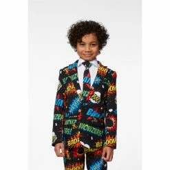 OppoSuits Badaboom Boy's Comic Book Suit