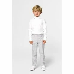 OppoSuits Suits & Blazers Groovy Grey Boy's Grey Suit