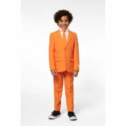OppoSuits Suits & Blazers The Orange Boy's Orange Suit