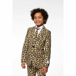 OppoSuits Suits & Blazers The Jag Boy's Leopard Print Suit
