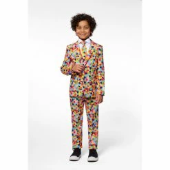 OppoSuits Confetteroni, Boy's Rainbow Confetti Suit Suits & Blazers 7 OppoSuits Confetteroni, Boy's Rainbow Confetti Suit Suits & Blazers