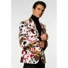 OppoSuits King Of Clubs Men's Casino Blazer Jacket Suits & Blazers