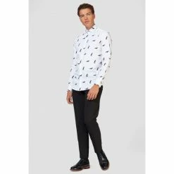 OppoSuits Christmas Penguins Men's Long Sleeved Shirt Suits & Blazers 7 OppoSuits Christmas Penguins Men's Long Sleeved Shirt Suits & Blazers