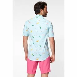 OppoSuits Short Sleeve Pool Life Men's Summer Shirt Suits & Blazers