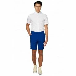 OppoSuits Short Sleeve White Knight Men's Shirt Suits & Blazers