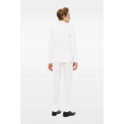 OppoSuits Suits & Blazers White Knight Teen Boys White Suit