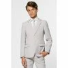 OppoSuits Suits & Blazers Groovy Grey Teen Boys Suit