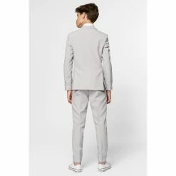 OppoSuits Suits & Blazers Groovy Grey Teen Boys Suit 8 OppoSuits Suits & Blazers Groovy Grey Teen Boys Suit