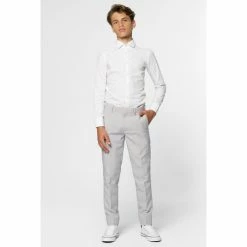 OppoSuits Suits & Blazers Groovy Grey Teen Boys Suit 9 OppoSuits Suits & Blazers Groovy Grey Teen Boys Suit