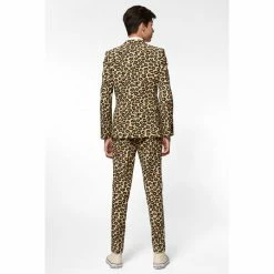 OppoSuits The Jag, Teen Boys Leopard Print Suit Suits & Blazers