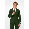 OppoSuits Glorious Green Teen Boys Suit