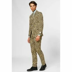 OppoSuits The Jag Leopard Print Suit, Tiger King Costume Suits & Blazers