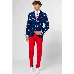 OppoSuits Suits & Blazers Stars And Stripes American Flag Independence Day Men's Suit 12 OppoSuits Suits & Blazers Stars And Stripes American Flag Independence Day Men's Suit