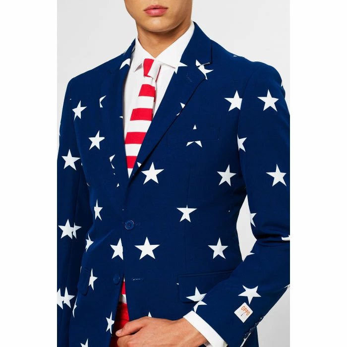 OppoSuits Suits & Blazers Stars And Stripes American Flag Independence Day Men's Suit 4 OppoSuits Suits & Blazers Stars And Stripes American Flag Independence Day Men's Suit