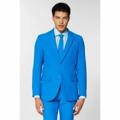 OppoSuits Blue Steel Men's Bright Blue Suit