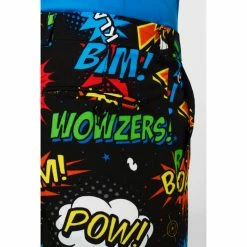 OppoSuits Badaboom Comic Book Men's Suit Suits & Blazers