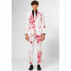 OppoSuits Bloody Harry Men's Patterned Halloween Suit