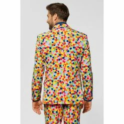 OppoSuits Confetteroni Patterned Men's Confetti Suit
