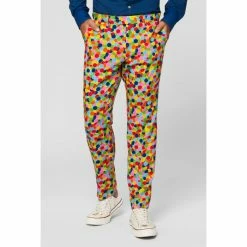 OppoSuits Confetteroni Patterned Men's Confetti Suit