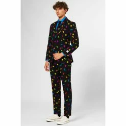 OppoSuits Tetris™ Costume Licensed Retro Mens Suit