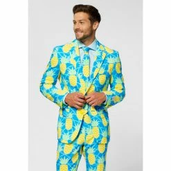 OppoSuits Shineapple Men's Patterned Suit