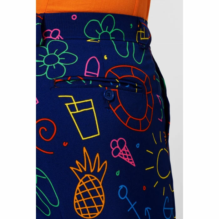 OppoSuits Doodle Dude Men's Patterned Suit 10 OppoSuits Doodle Dude Men's Patterned Suit