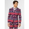 OppoSuits Suits & Blazers Nordic Noel, Christmas Patterned Men's Suit
