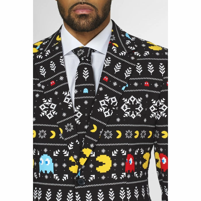 OppoSuits Suits & Blazers Winter PAC-MAN™ Retro Video Game Suit 4 OppoSuits Suits & Blazers Winter PAC-MAN™ Retro Video Game Suit