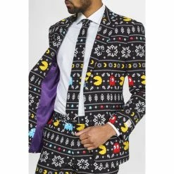 OppoSuits Suits & Blazers Winter PAC-MAN™ Retro Video Game Suit 15 OppoSuits Suits & Blazers Winter PAC-MAN™ Retro Video Game Suit
