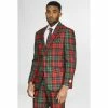 OppoSuits Trendy Tartan Christmas Suit