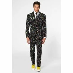 OppoSuits Suits & Blazers Disco Dude Men's Patterned Suit
