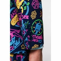 OppoSuits Mr. Vegas Patterned Men's Suit