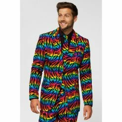 OppoSuits Suits & Blazers Wild Rainbow Pride Suit