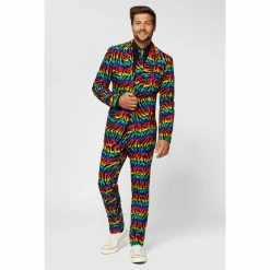 OppoSuits Suits & Blazers Wild Rainbow Pride Suit